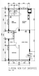 Blk 106 Chong Pang Garden (Yishun), HDB 3 Rooms #541098501
